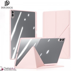 Dux Ducis Magi dėklas turintis 6 padėčių stovą - rausvas (Samsung Galaxy Tab S11 Ultra 14.6 (X930/X936/X920)